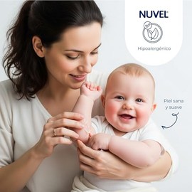 Nuvel Vaselina para Bebé 220 g | Vaselina Hipoalergénica y Natural a Base de Petrolato | Protege, Hidrata y Cuida la Piel Sensible del Bebé