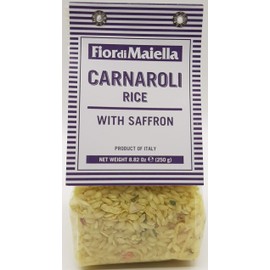 Fior Di Maiella Carnaroli Rice with Saffron, 8.8 oz (250 g)