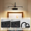 JOOSENLUX Wireless Picture Light - Battery Operated Black Wall Light