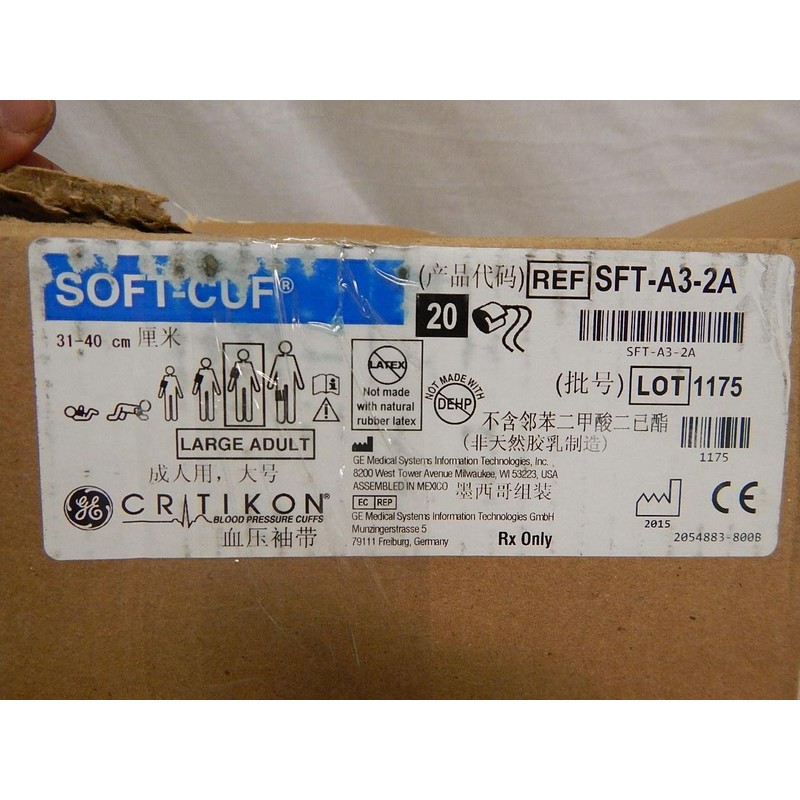GE Medical SFT-A3-2A 2 Tube Dinaclick Connector for BP Soft