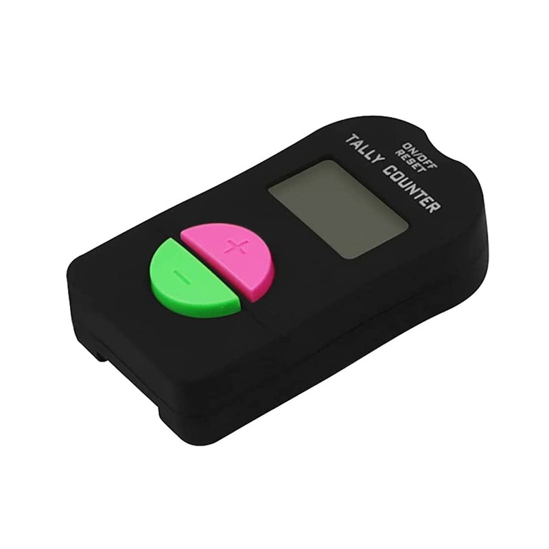 Digital Tally Counter, Electronic Vocal Counter Manual Clicker, Mini Lanyard