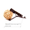 LNKRE JEWELRY Fashion Leather Criss Cross Bracelet Religious Christian Adjustable