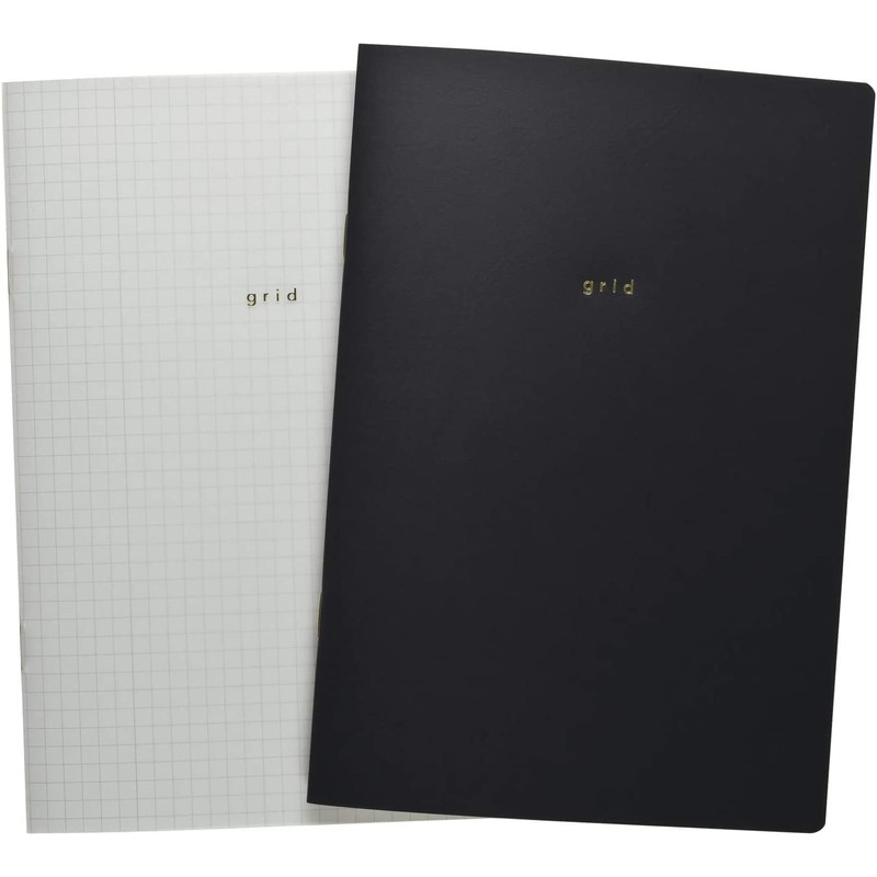 Daigo Isshoni. Notebook, B6, 0.2 inches (5 mm), Square Shaped,