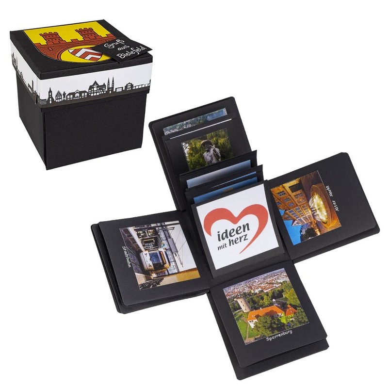 Ideen mit Herz Surprise Box with Album | 12.5 cm