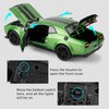 Guarsiliymi 1:22 Challenger Hellcat Car Model, Zinc Alloy Pull Back