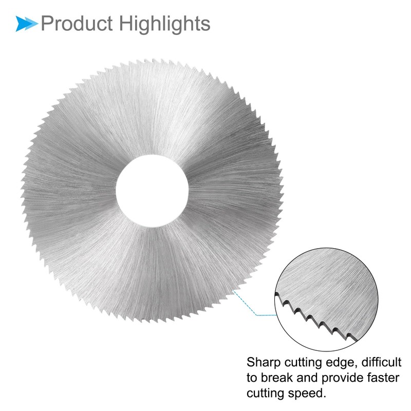 CoCud HSS Saw Blade, 3.2" Outer Dia 0.04" Thickness 108