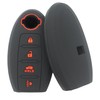 Silicone Rubber Key Fob Cover Compatible with 2007-2019 Nissan 350Z