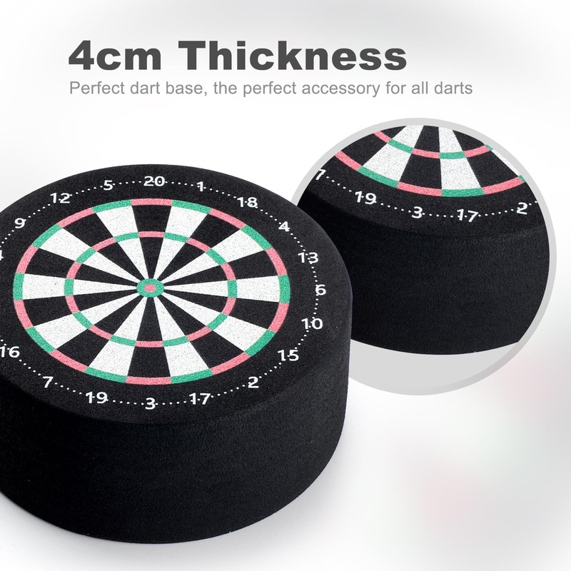 2-Pack Dart Holder, Mini Dart Station for Steel Tip Darts,
