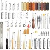 MsGoshin Leather Working Tools for Beginners: Professional Leather Craft Kit