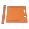 Cutting Machine Base Plate 25x28cm Saw Table Base Plate PP