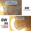 EACLL GU5.3 LED Warm White 6 W Replaces 50 W