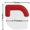 Nylon Plastic Pot and Pan Scraper with Grip Set of