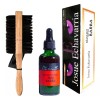 Josue Echavarria Kit Locion Crecimiento De Barba Cepillo Doble Tallado