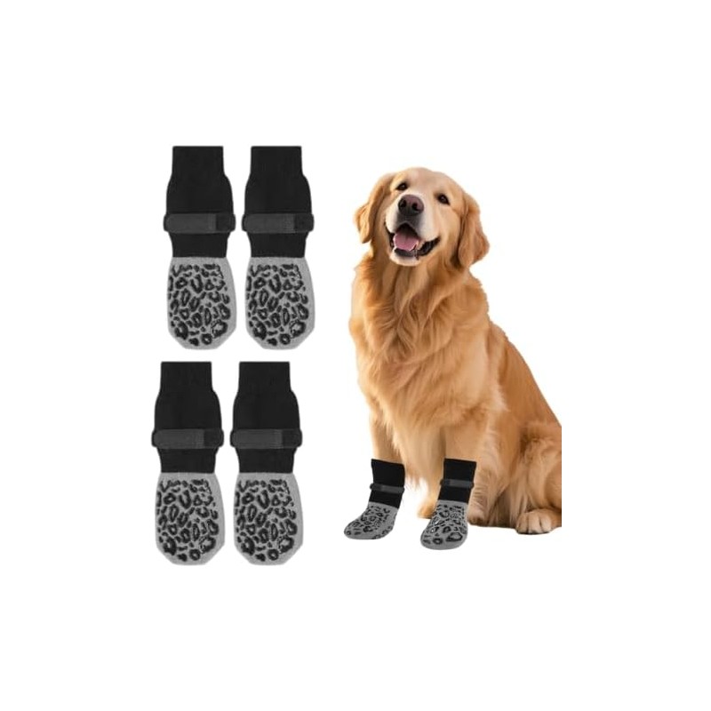 4 PCS Calcetines Antiderrapantes Perro, Zapatos Perro, para Perro