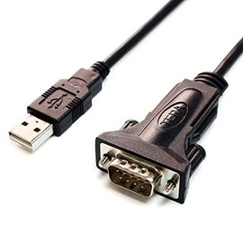 Tera Grand - Premium USB 2.0 to RS232 Serial DB9 Adapter Cable 10 Feet - Supports Windows 11, 10, 8, 7, Vista, XP, 2000, 98, Linux and Mac - Built with FTDI Chipset and Thumbscrews