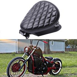 Motorcycle Solo Seat Spring W/Base Compatible with Harley Sportster Iron 883Chopper Bobber Honda Shadow Rebel
