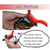 3 Pcs Turtle Cleaning Brush, Remove Aquatic Mud, Dirt, &