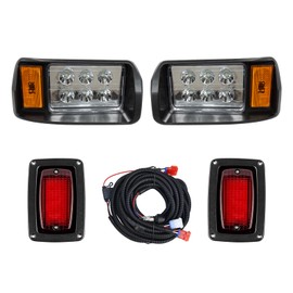 Orle Oko Golf Cart LED Headlight Taillight for Club Car Headlights for DS 1993-up Models 12 Volt Club Car DS LED Light Kit OEM 101988001 101988002