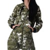 Crazy Age Cosy and Warm Script Jumpsuit, Green