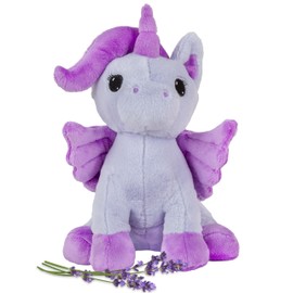1i4 Group Dark Pegasus - Microwavable & Weighted Plush Stuffed Animal - Heated Plushie for Warmth - Cute, Soft, Cozy Toy for Adults & Children (Boys, Girls, & Toddlers) by Warm Pals