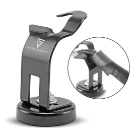 STAHLWERK MIG MAG Welding Torch Holder with Magnetic Base, Universal Burner Holder for All MIG Burners such as MB-15 AK, MB-25 AK, Black