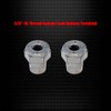 Ampper 3/8"-16 Thread Female Lead Battery Terminal Post Adapter Battery