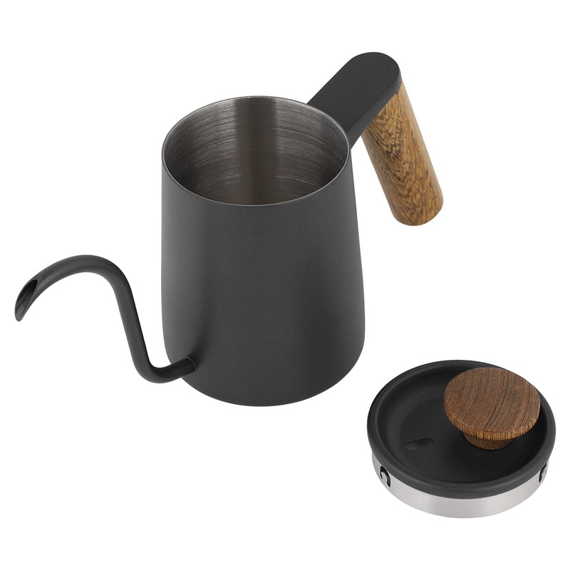 350ml Fashion Stainless Steel Handle Drip Coffee Pot Long Gooseneck
