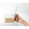 Yamazaki Industries 2886 Seasoning Stocker, Aqua S, White