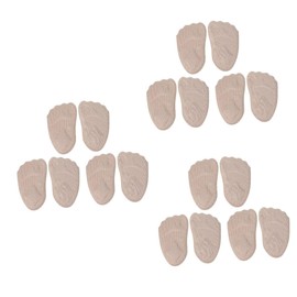 Minkissy 3sets Comfortable Foot Pad Breathable Pad Prevent Slipping and Rubbing 3pairs*3