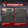 WOOSTAR Motorcycle Air Filter Element Replacement for 2 Stroke 50cc