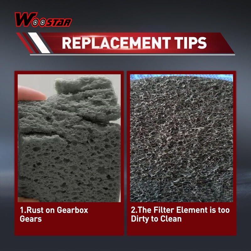 WOOSTAR Motorcycle Air Filter Element Replacement for 2 Stroke 50cc