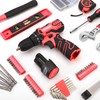COMOWARE 12V Power Cordless Drill Home Tool Kit, Tool Drill