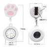 Nurse Watch, Pocket Watch, Clip Type, Easy to Read Pocket