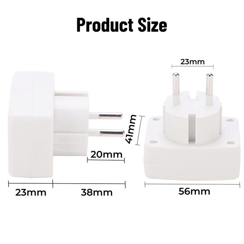 Voltage Meter Digital AC Voltage Meter EU Plug Voltmeter AC