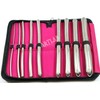 Premium German HEGAR Dilator Sounds Set 9 PCS Gynecology Instruments