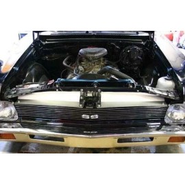 ClassicParts4U Radiator Support Show Panel Fits 1965 Nova  Chevy 11    - NO ENGRAVING