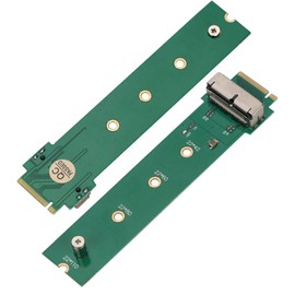 VBESTLIFE SSD to M.2 NGFF Adapter Card for MacBook SSD Testing and Data Recovery, Support MZJPV5120/0A4, MZJPU512T/0A6, SD6PQ4M128G/256G1021