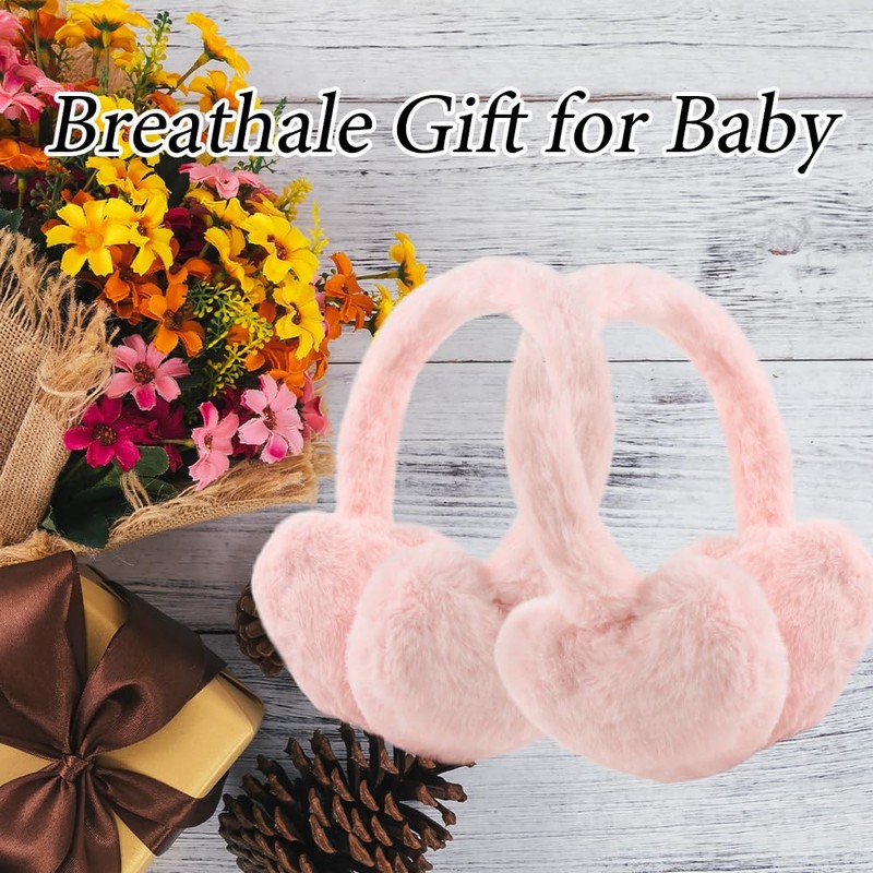 Girl Earmuffs Winter Toddler Ear Muff Kid Plush Ear Warmers