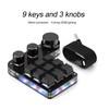 USB Mini Macro Mechanical Gaming Keyboard Programmable 9 Keys 3