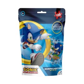 Novelty Corp Rompecabezas Bolsa Foil Sonic