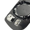 Passenger Side Mirror Glass Assembly With Backing Plate Heated Compatible