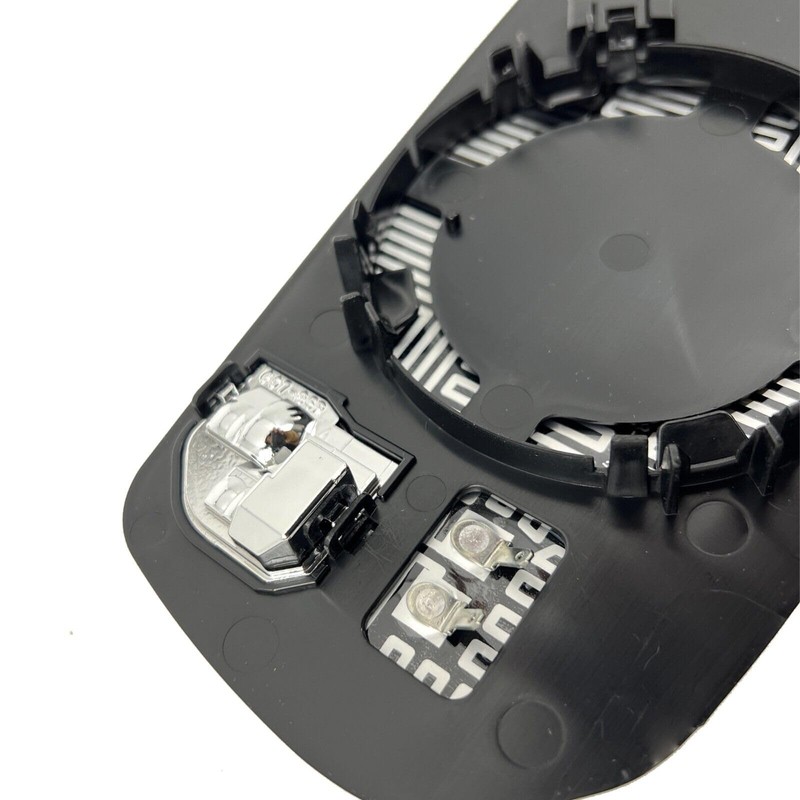 Passenger Side Mirror Glass Assembly With Backing Plate Heated Compatible