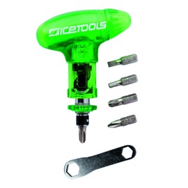 Icetools Cool Tool Komplett-Werkzeug für Snowboard/Skateboard, Unisex, Erwachsene, Hellgrün, Einheitsgröße