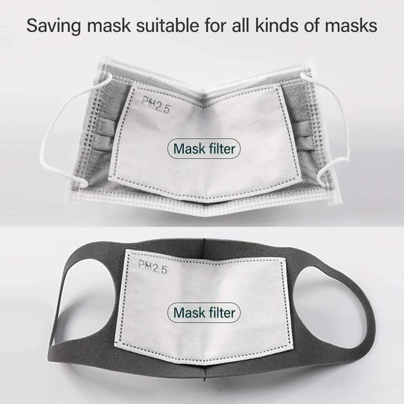Air Filter (5pcs) PM2.5 Filter 5 Layer Face Mask Filter