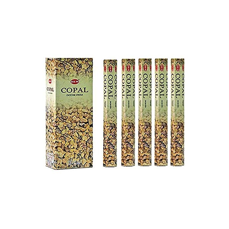 HEM Copal 100 Incense Sticks (5 x 20 stick packs)