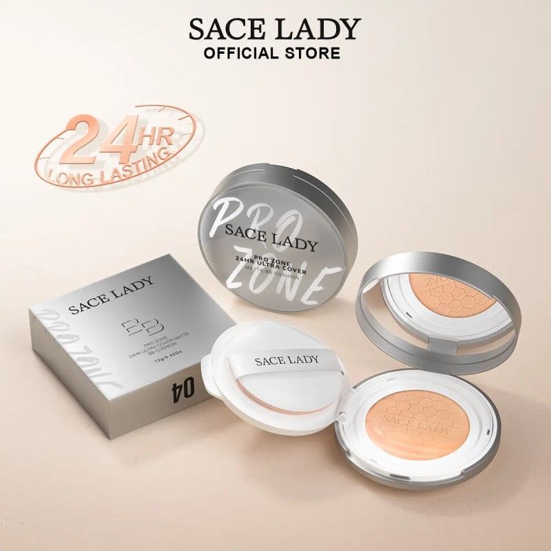Sace Lady Base Maquillaje Cushion Alta Cobertura 24h Fbs30