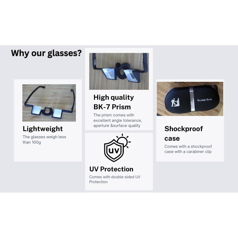 Rock Climbing Belay Glasses|Climbing Glasses Belay | Belaying Glasses |