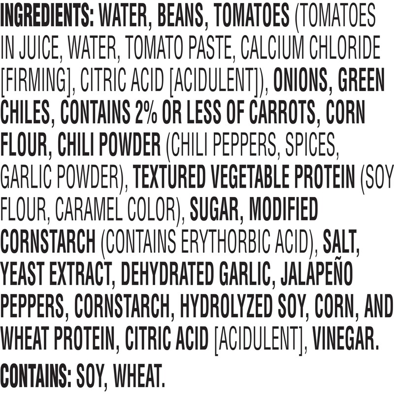 HORMEL Chili Vegetarian with Beans, 99% Fat Free, 15 Oz,