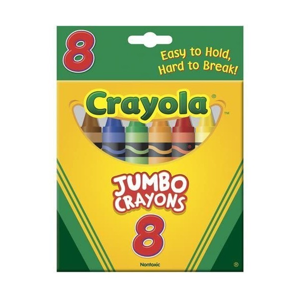 Crayola 52-0389 Crayons Jumbo, Pack of 2