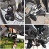 NICEDACK Bicycle Axle Adapter for 3/8 Inch x26 Full Axle,